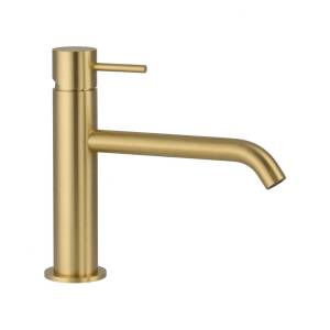 Смеситель для раковины Remer X-Style X12ABG брашированное золото