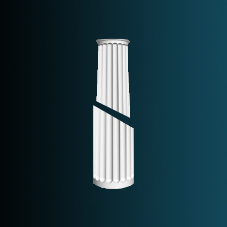 Тело полуколонны Перфект N3115-1 15.2x15.2x147