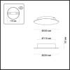 Настенный светильник Odeon Light Lunario 3562/9WLY фото 3