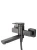 Смеситель для ванны Wonzon & Woghand WW-88639010-BGM с душем, темный графит фото 4