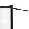 Душевая перегородка Vincea Walk-In HC Art VSW-1HC900CFB 900x2000, профиль черный, стекло прозрачное/рифленое фото 5