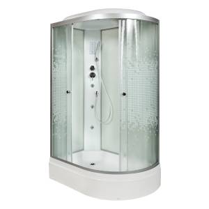 Душевая кабина AvaCan L720LGM+EL с гидромассажем и электрикой, 120x80x215