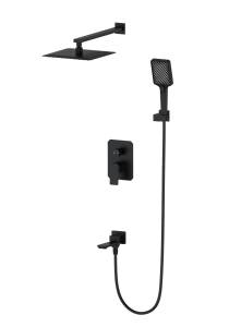 Душевой комплект Wonzon & Woghand WW-88939011-MB черный