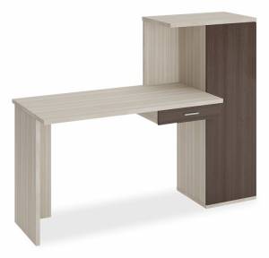 Стол письменный Merdes Домино Lite MER_SKL-PRYAM120-SHK-KSH-CH