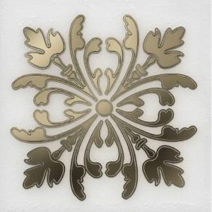 Вставка Kerama Marazzi Клемансо HGD/A252/5246 Белый 4.9x4.9