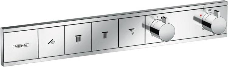 Термостатический смеситель Hansgrohe RainSelect 15382000 для ванны, хром