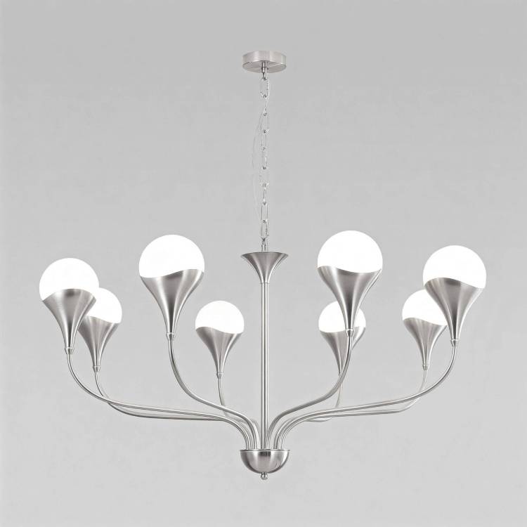 Подвесной светильник Eurosvet Calyx 60169/8 никель Smart