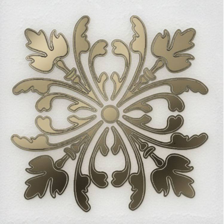 Вставка Kerama Marazzi Клемансо HGD/A252/5246 Белый 4.9x4.9