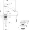 Смеситель для раковины Lemark Peretto LM6306RB фото 3
