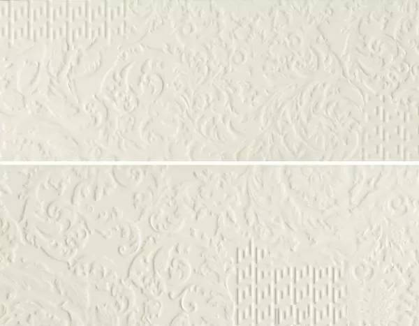 Керамическая плитка Versace Gold 68640 Bianco Patchwork mix 25x75
