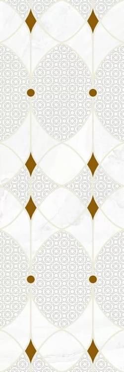 Декор Gracia Ceramica Constance grey light decor 02 30x90