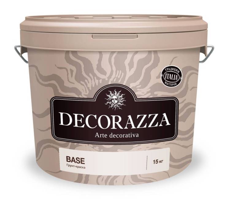 Краска-грунт Decorazza Base B1 белая 9 л (15 кг)