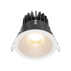 Встраиваемый светильник Maytoni Downlight DL034-01-12W2.7K-W