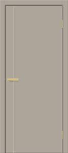 Межкомнатная дверь глухая Bravo Браво-0.10.П Полотоно Clay Silk 2000х600