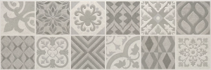 Керамическая плитка Benadresa Reine BND0592 Mosaico Vintage Silver 30x90
