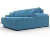 Диван угловой Лига Диванов Лига-080 134743 Голубой фото 4