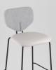 Стул полубарный Stool Group Masey B2339-H65 M8528+Curio-70 серый с серой экокожей фото 8