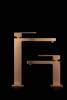 Смеситель для раковины Boheme Qubic 471-CB Copper Brushed фото 2