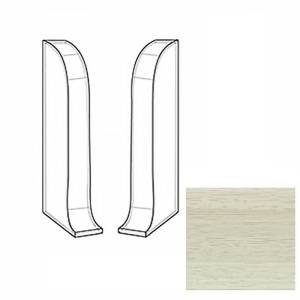 Заглушки LinePlast Клен Светлый L065 58 мм (пара)