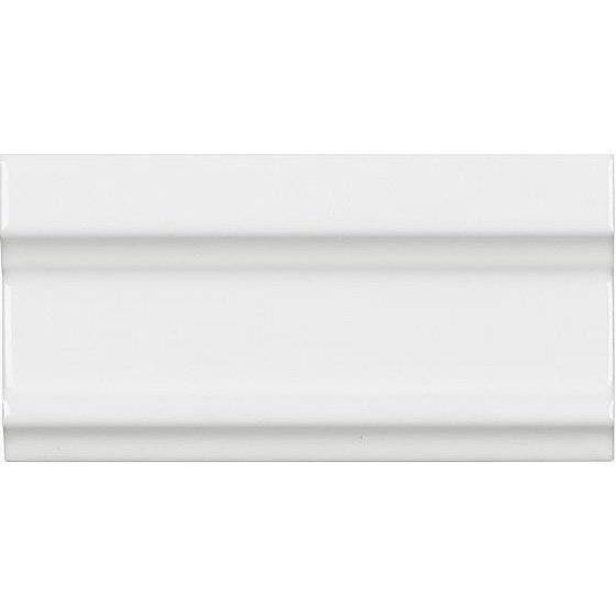Бордюр Adex Neri ADNE5324 Cornisa Clasica Blanco 7.5x15
