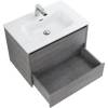 Тумба под раковину Belbagno Kraft KRAFT-700-2C-SO-CG 70x46x50 Cemento Grigio подвесная с двумя выкатными ящиками фото 4