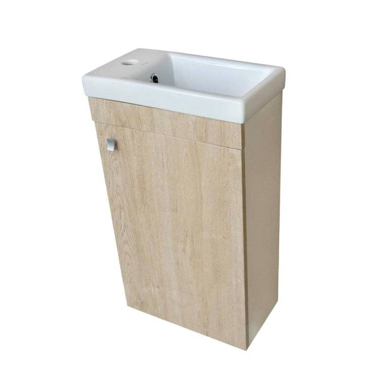 Тумба с раковиной Bellezza Комо 40 L/R Бежевый