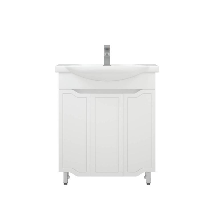 Тумба под раковину Corozo Мирра 75 SD-00001515 68.8x31.2x85 см Белый