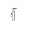 Плинтус напольный DECOMASTER D005-112G 240x1.3x7.9 фото 2