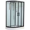Душевая кабина Timo Standart T-6602 B R профиль черный, с низким поддоном
