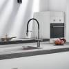 Смеситель для кухни Rose R358T с подключением фильтра, оружейная сталь фото 3