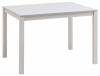 Набор обеденный Stool Group ASTRID MH62150+MH52055x4 массив гевеи, белый с серым фото 4