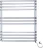 Полотенцесушитель электрический Luxrad Salto Invest 063673 60х53 R, белый, терморегулятор selmo pad
