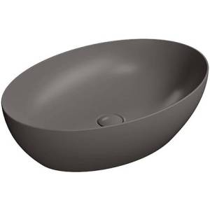 Раковина GSI Pura 884216 60 см, коричневая матовая