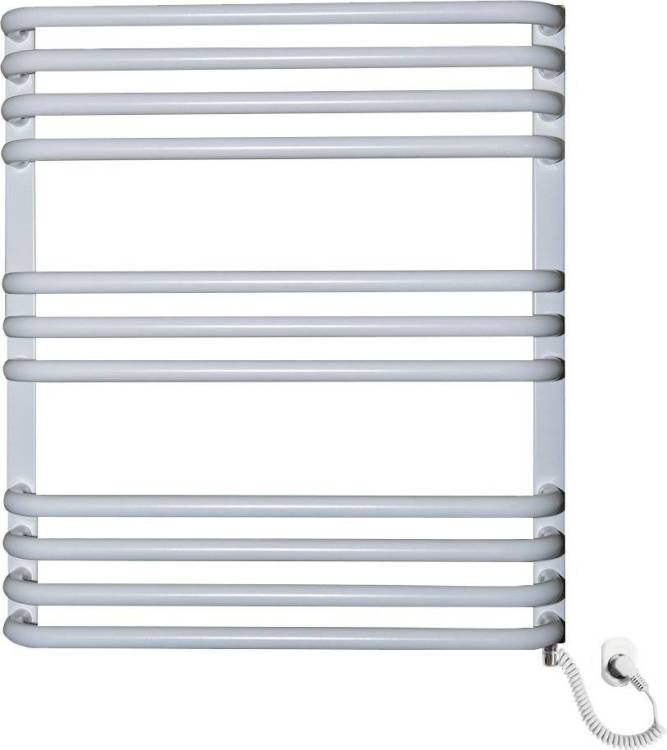 Полотенцесушитель электрический Luxrad Salto Invest 063673 60х53 R, белый, терморегулятор selmo pad