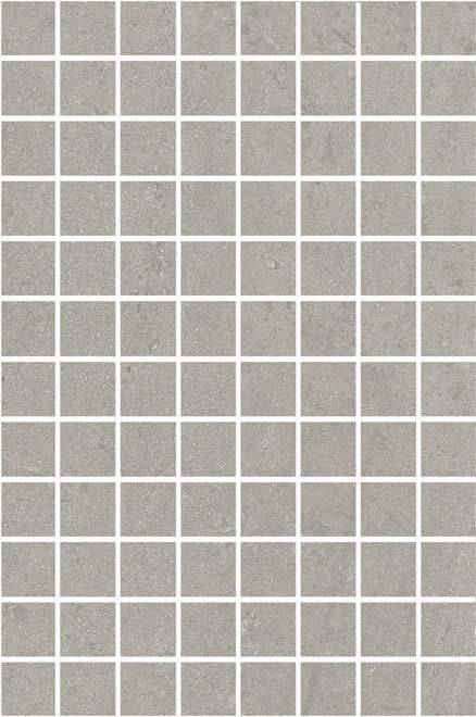 Декор Kerama Marazzi Матрикс MM8343 серый мозаичный 20x30