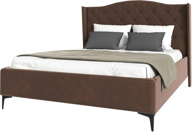 Кровать 1600х2000 НК-Мебель Tango 72306801 Коричневый 135x181x220.5