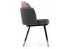 Стул Woodville Penelopa 15417 dark gray, pink, black, gold фото 4