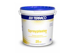 Шпатлевка базовая для механизированного нанесения Terraco Sprayplaster BC 25 кг