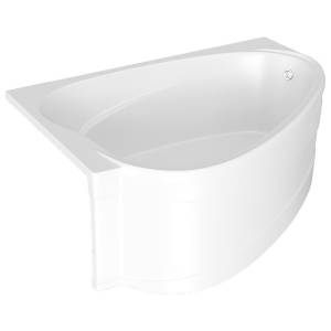 Акриловая ванна для комплекта Marka One Love 01лв1813л 185x135 L