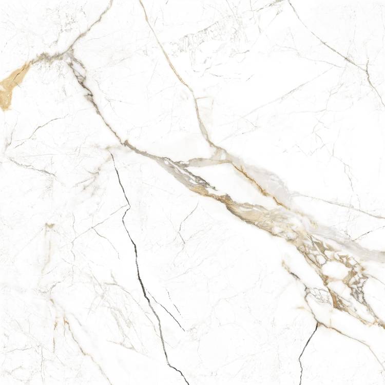 Керамогранит Alma Ceramica Rock Line GFU6060RKL04R White матовый 60x60x9