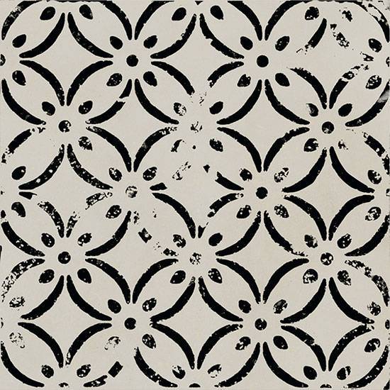 Керамогранит Fioranese Reggiole RIG20D4 Bianci Singoli Deco _4 naturale 20x20