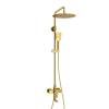 Душевой комплект Wasserkraft A155.262.201.BG золотой, со смесителем