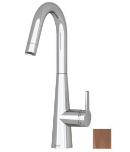 Смеситель для кухни Teska Axis E4109 розовое золото