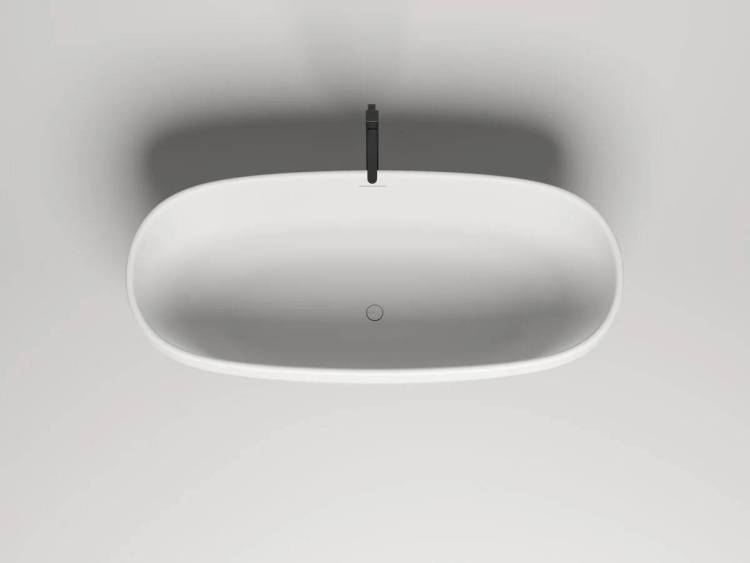 Ванна из искусственного камня Salini Greca S-Stone 180x80, матовая