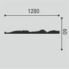 Панель декоративная Bello Deco С001-1 PU 120x6x60 фото 3