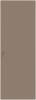 Межкомнатная дверь Profil Doors 1 AGK цвет профиля Шампань, стекло безопасное 4 мм монохром капучино 800x2000
