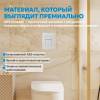 Кнопка смыва Abber AC0123MW пневматическая, белая матовая фото 8