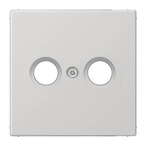 Накладка TV-FM розетки Jung LS 990 светло-серая LS990TVLG