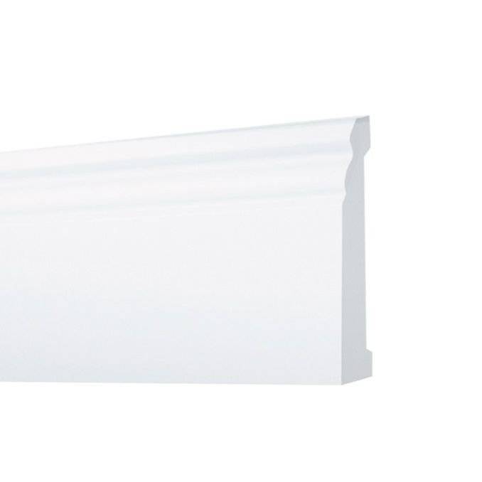 Плинтус композитный Arbiton Stiq S0820 Белый 2200x10x80