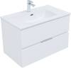 Мебель для ванной Aquanet Алвита New 80 274206 белый матовый, 1382x810x465 фото 8